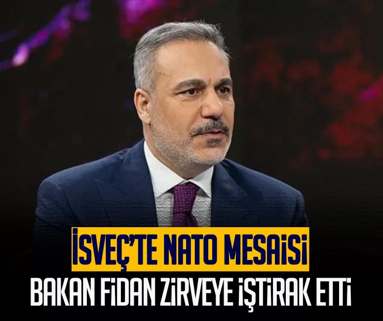 İsveç’te NATO mesaisi: Bakan Fidan zirveye iştirak etti