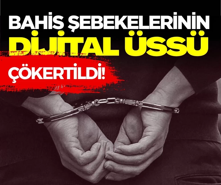 Tam binlerce URL adresine erişim engeli: Bahis şebekelerinin dijital üssü çökertildi!