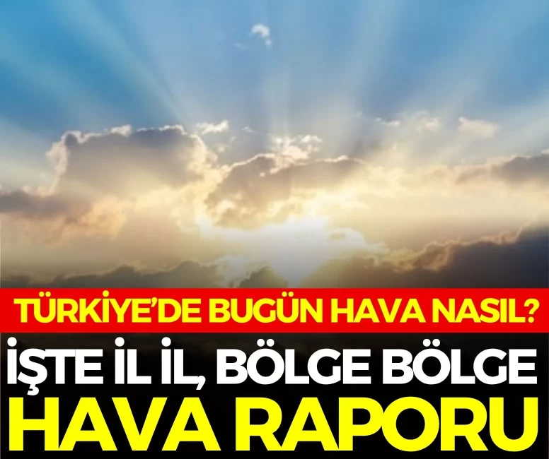 Türkiye’nin hava durumu ikiye bölündü! Ege’de bahar güneşi, Doğu’da kuvvetli sağanak alarmı