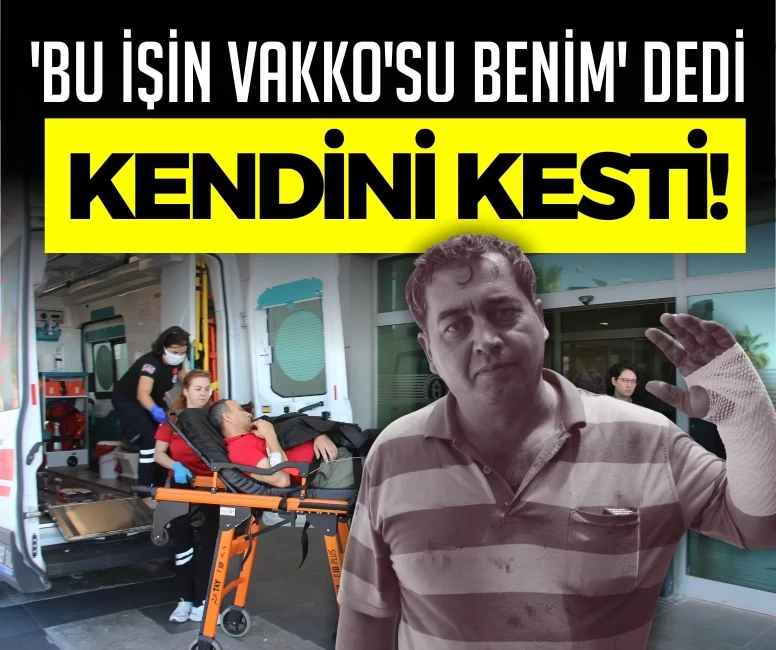 'Bu işin Vakko'su benim' dedi, kendini kesti!