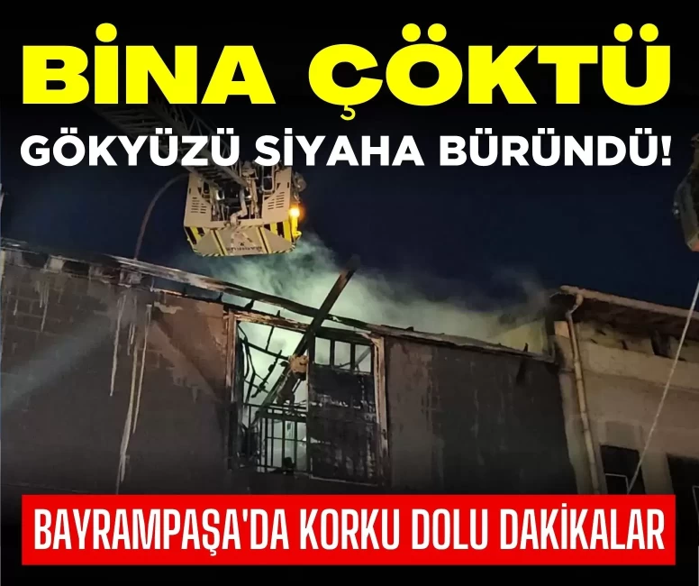 Bayrampaşa'da korku dolu dakikalar