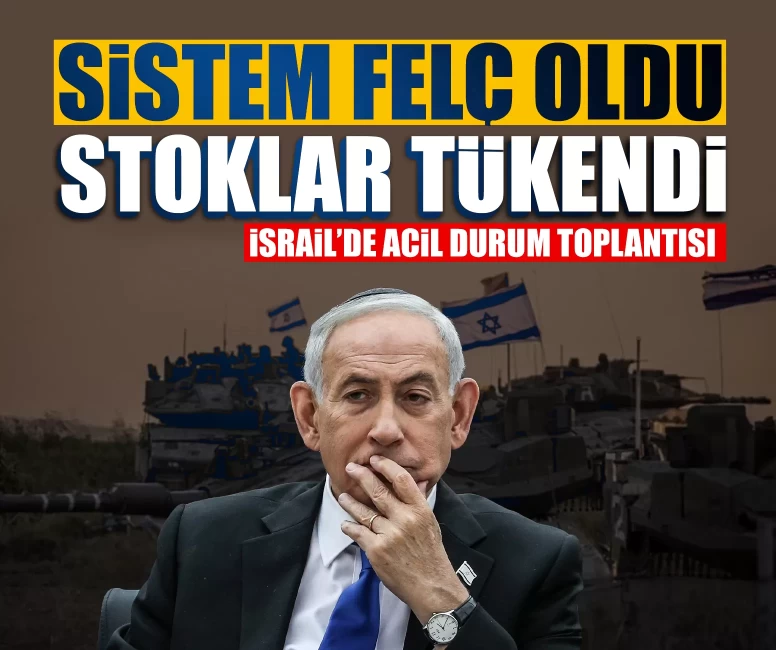 Sistem felç oldu, stoklar tükendi: İsrail’de acil durum toplantısı