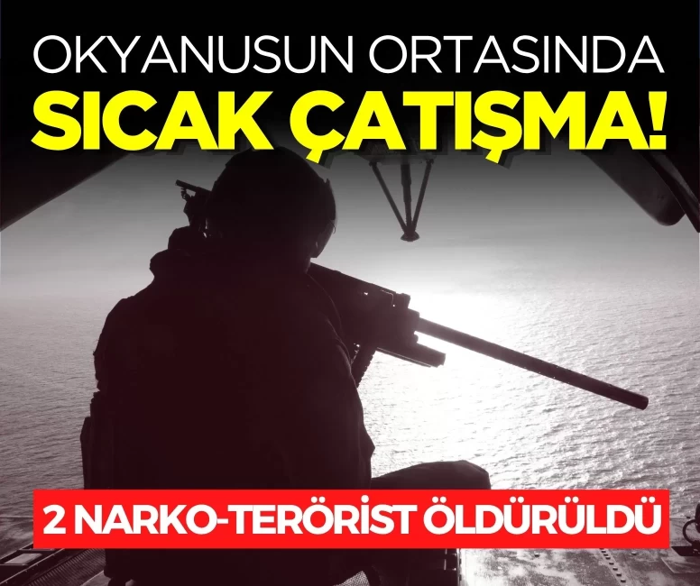 ABD ordusu Karayipler'de tekne vurdu! '2 narko-terörist öldürüldü'