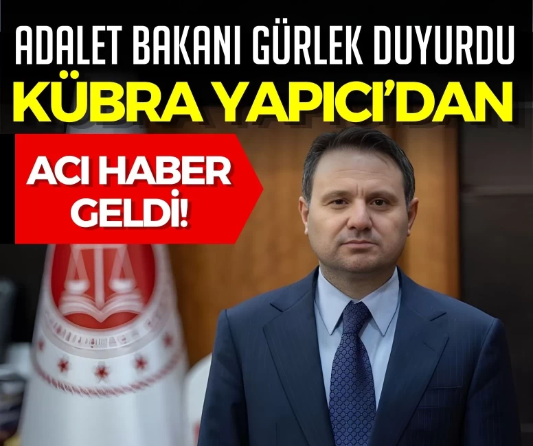 Bakan Gürlek açıkladı! Kübra Yapıcı cinayeti aydınlatıldı