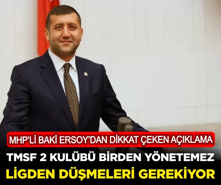 TMSF’nin bir lig içerisinde 2 kulübü yönetme yetkisi yok