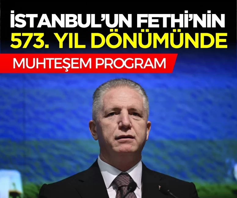 Fethin 573. yıl dönümünde muhteşem program
