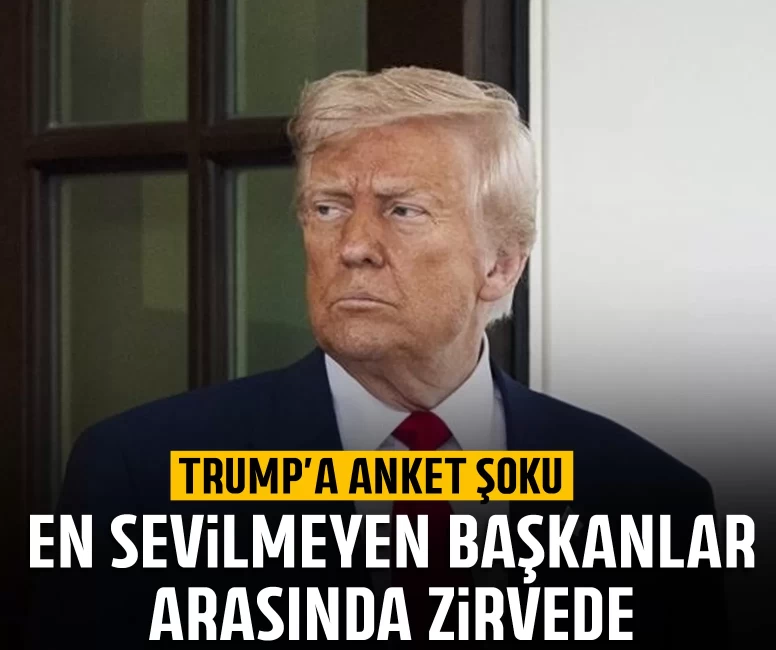 En sevilmeyen başkanlar arasında zirvede