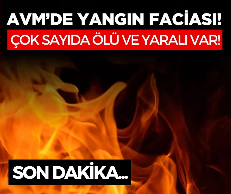 İran’da AVM’de yangın faciası!