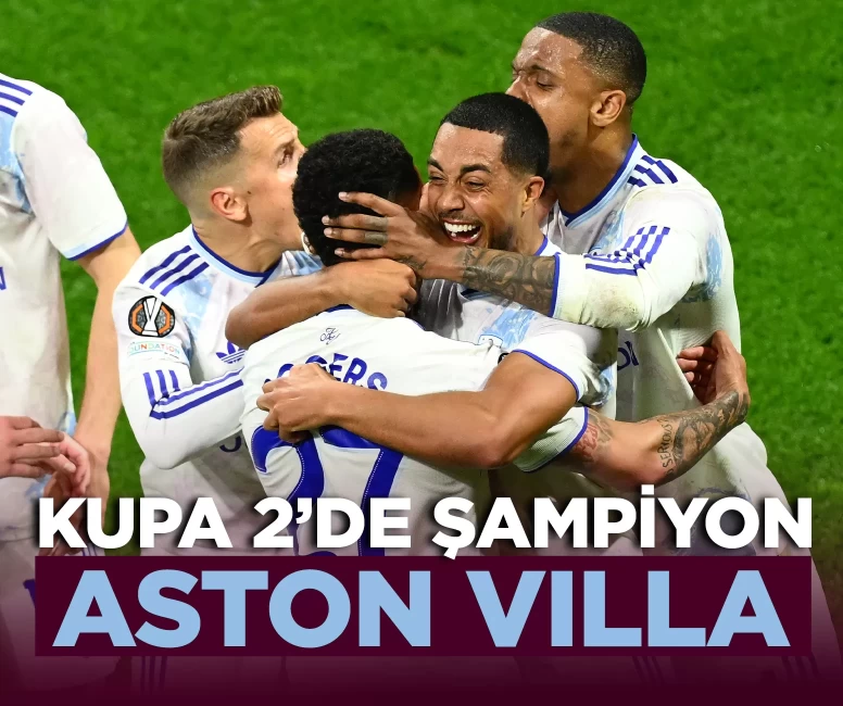 UEFA Avrupa Ligi'nde şampiyon Aston Villa