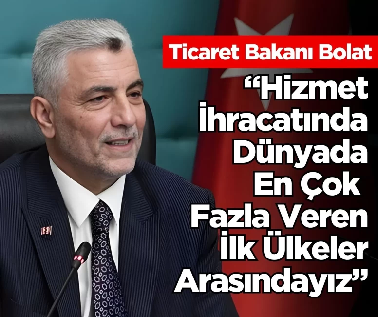 Bakan Bolat TOBB Genel Kurulu'nda açıkladı!