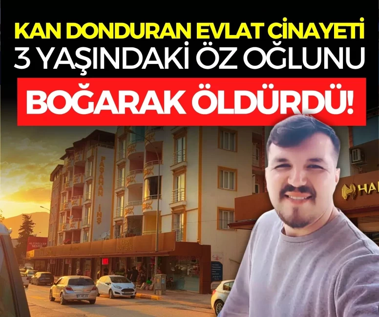 Boşanma aşamasındaki cani baba dehşet saçtı!