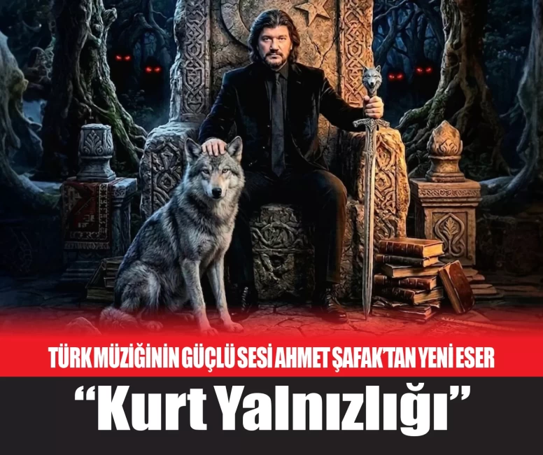 Sanatçı Ahmet Şafak yeni şarkısı 'Kurt Yalnızlığı'nı sevenleriyle paylaştı