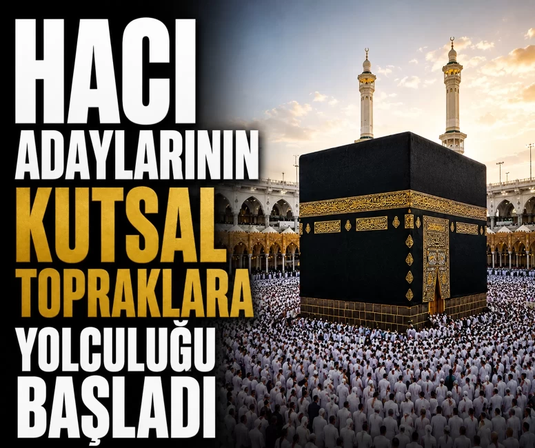 Yüz binlerce kişi kutsal topraklara gidiyor