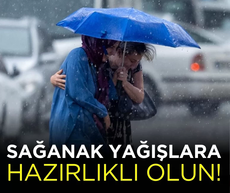 Hava raporu: Türkiye genelinde sağanak yağışlara hazırlıklı olun!