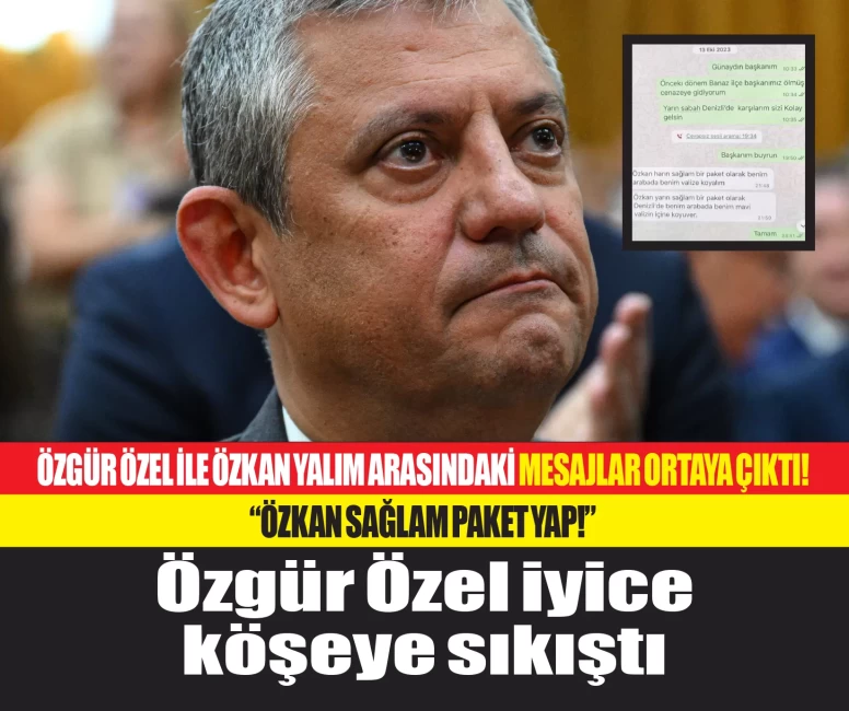 Özkan Yalım'ın, "CHP Genel Başkanı Özgür Özel benden 1 milyon TL istedi" itirafıyla ilgili WhatsApp yazışmaları deşifre oldu! İşte o görüntüler!