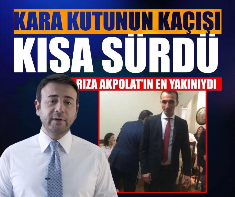 Rıza Akpolat'ın kara kutusu bavullarla kaçarken yakalandı