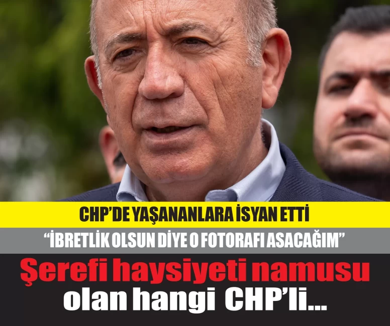 Gürsel Tekin yaşananlara isyan etti: Şerefi, namusu, haysiyeti olan hangi CHP'li...