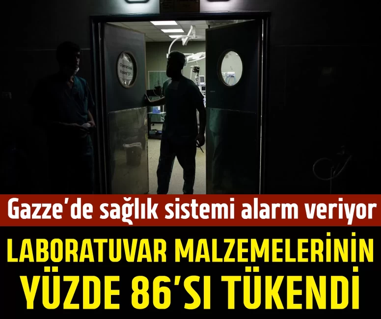 Gazze'de sağlık sistemi alarm veriyor