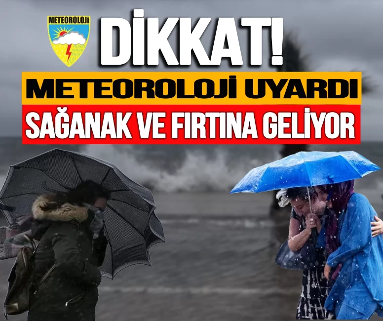 Meteorolojiden peş peşe uyarı! Şiddetli fırtına, sağanak ve toz taşınımı geliyor!