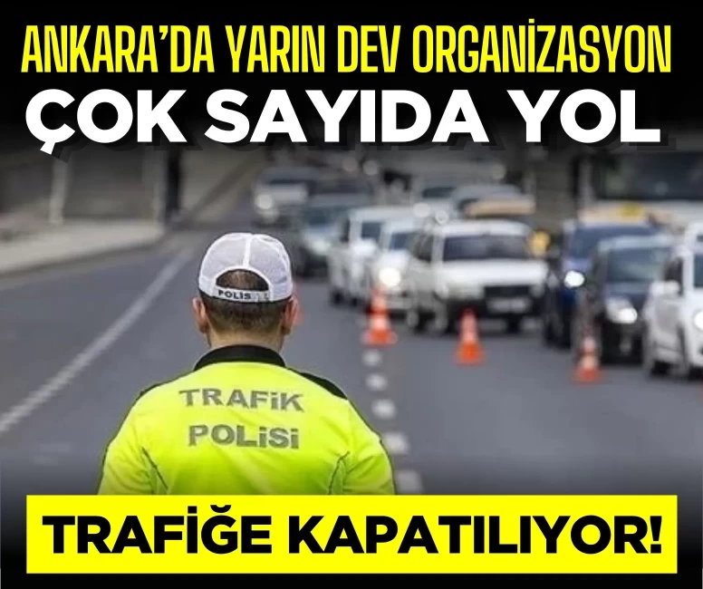 3 Mayıs Pazar günü bu yollar kapalı: Cumhurbaşkanlığı Bisiklet Turu nedeniyle kentte trafik düzenlemesi!