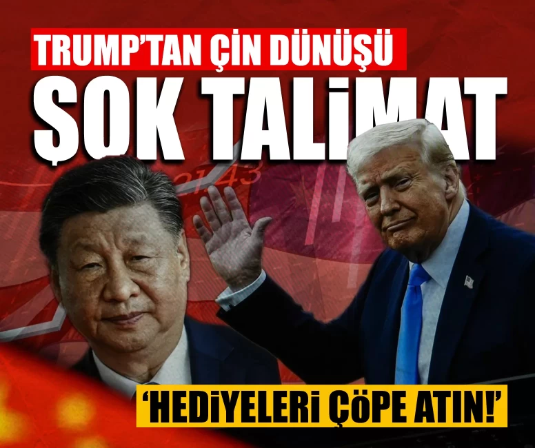 Trump’tan Çin ziyareti sonrası ‘Hediyeleri çöpe atın’ talimatı! Sebebi şoke etti