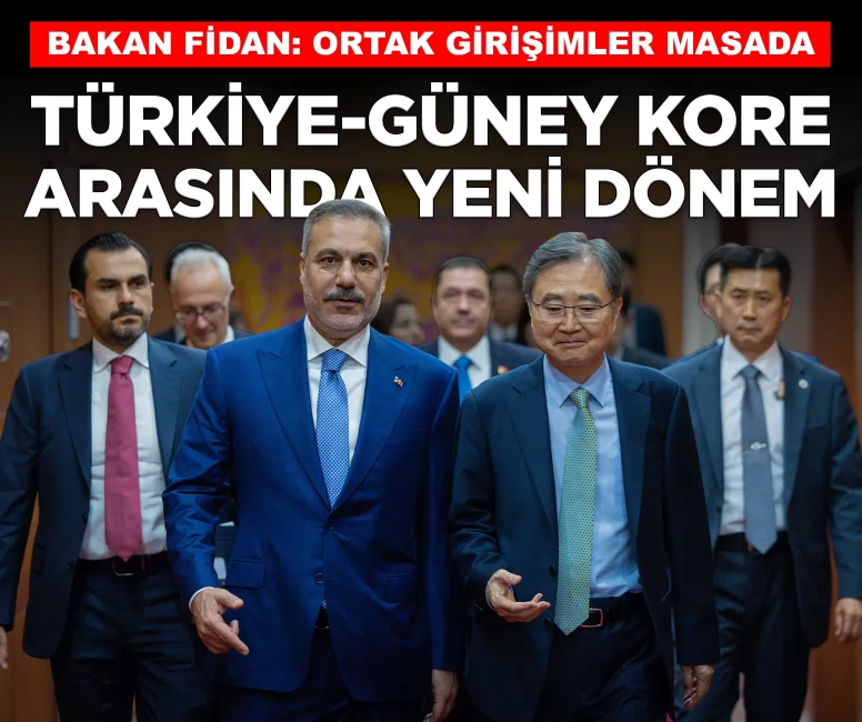 Bakan Fidan'dan Seul mesajı: Türkiye-Güney Kore iş birliğinde yeni dönem başlıyor