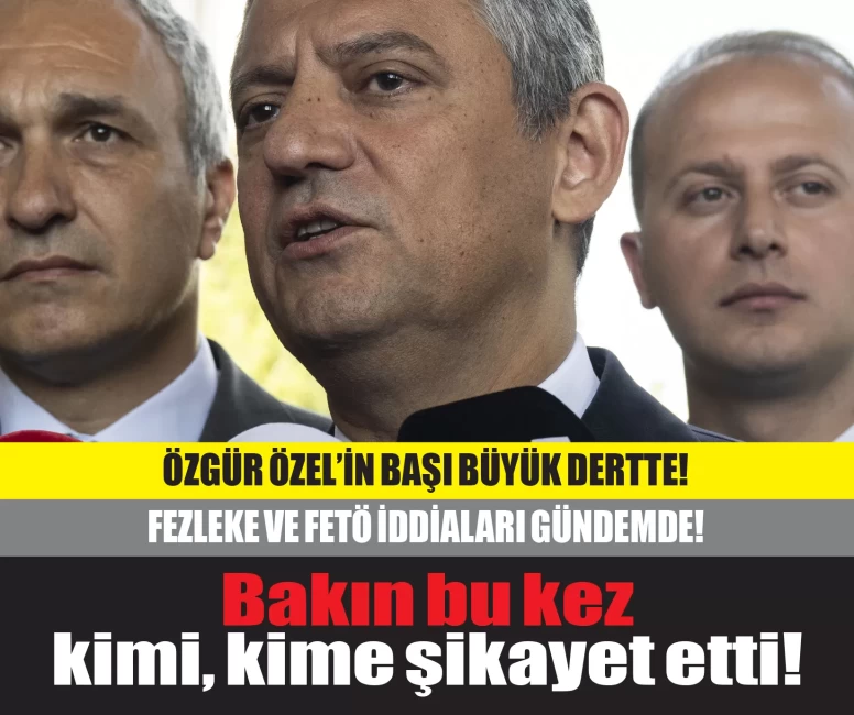 Fezleke ve FETÖ iddialarıyla başı dertte olan Özgür Özel, yine yabancı ülkelerin yolunu tuttu! Bakın bu kez kimi kime şikâyet etti!