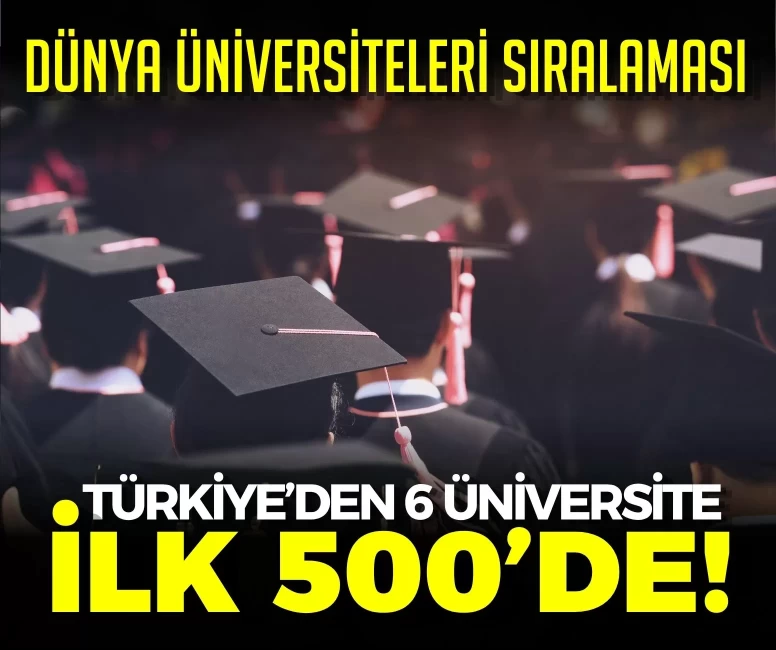 QS 2027 Dünya Üniversiteleri Sıralaması: Türkiye’den 6 üniversite ilk 500’de!