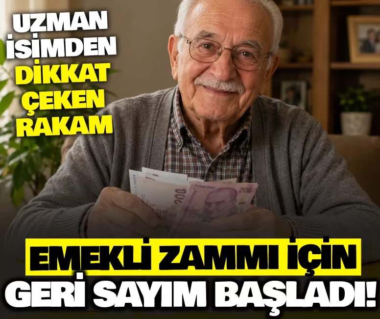 Temmuz 2026 emekli zammı için geri sayım başladı!