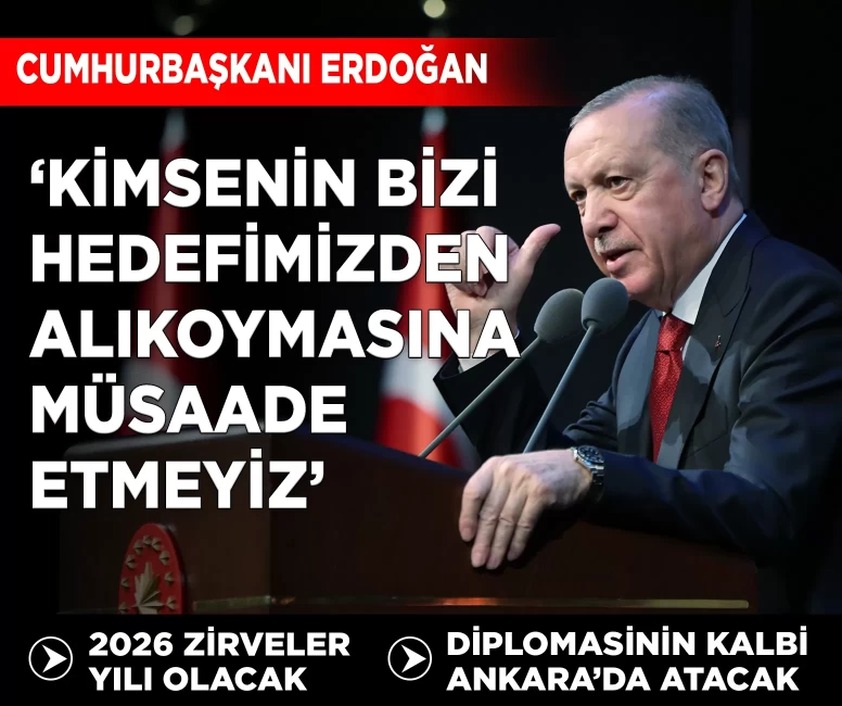 'Kimsenin bizi hedeflerimizden alıkoymasına müsaade etmeyiz'