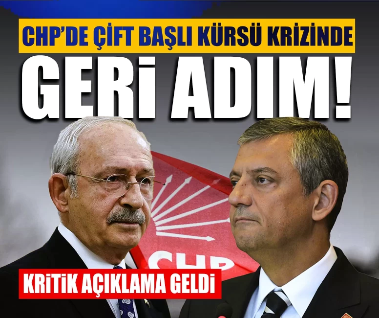 CHP’de son dakika: Çift başlı kürsü krizinde geri adım! Hem Kılıçdaroğlu hem Özel grubu iptal etti!