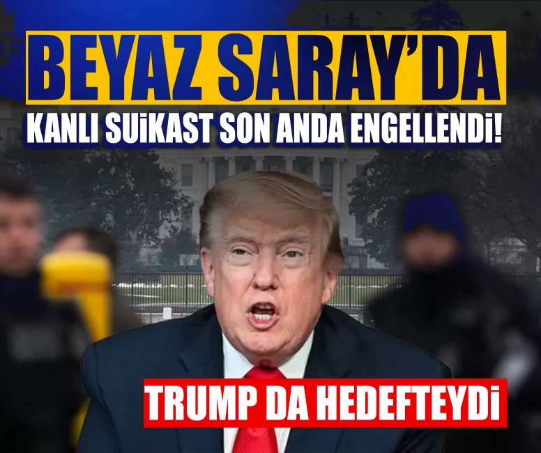 Beyaz Saray’da kanlı suikast son anda engellendi! Trump da hedefteydi