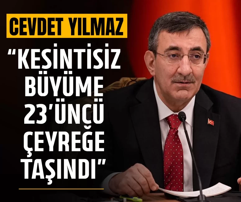 Cevdet Yılmaz'dan ekonomi mesajı