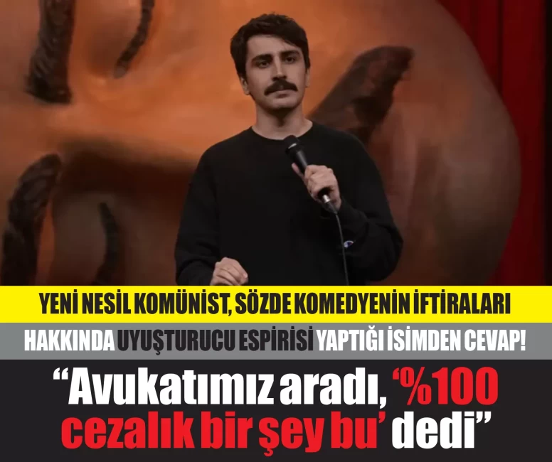 İslamiyetle alay eden yeni nesil komünist sözde komedyen Deniz Göktaş'ın foyası ortaya çıktı! İftira attığı isimden cevap geldi!