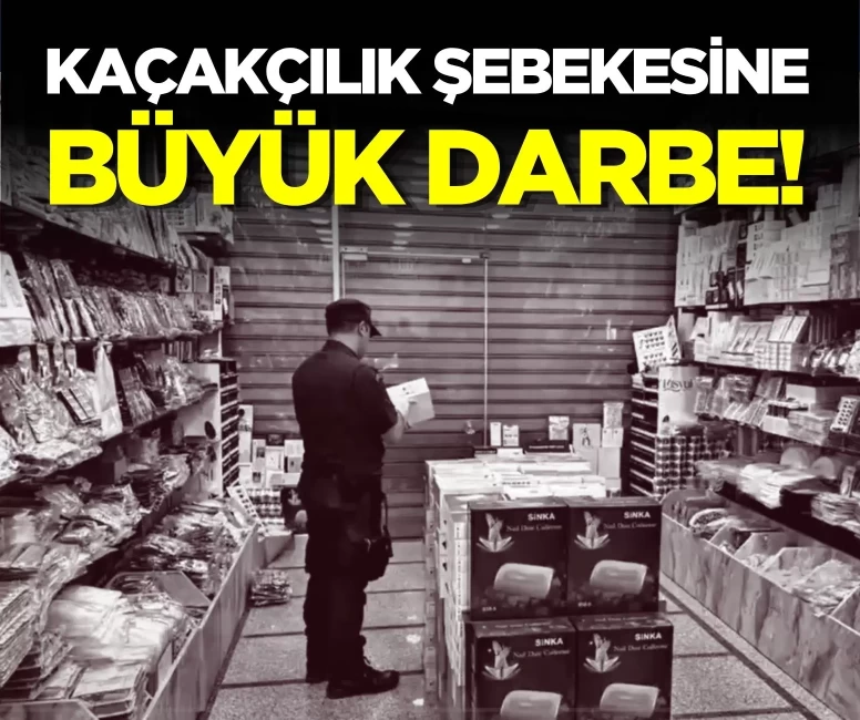İstanbul merkezli 4 ilde dev operasyon: Kaçakçılık şebekesine büyük darbe!