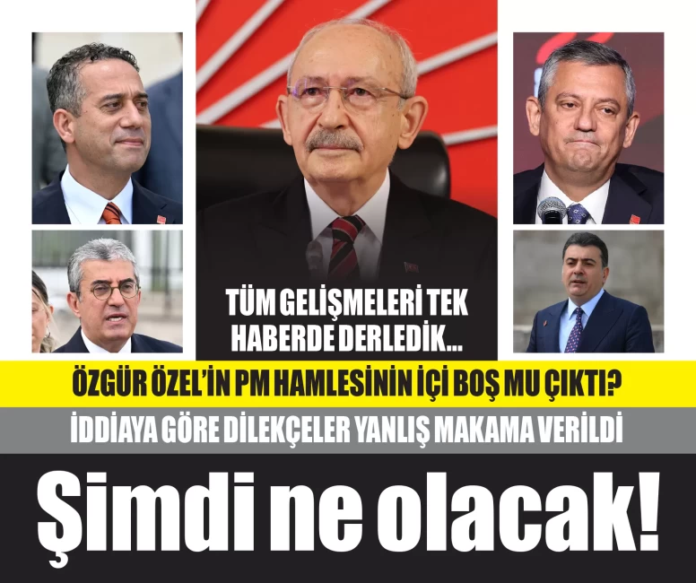 Özgür Özel'in PM hamlesine cevap geldi! İstifa dilekçeleri yanlış makama mı verildi? Şimdi ne olacak? Son dakika tüm gelişmeler tek haberde...