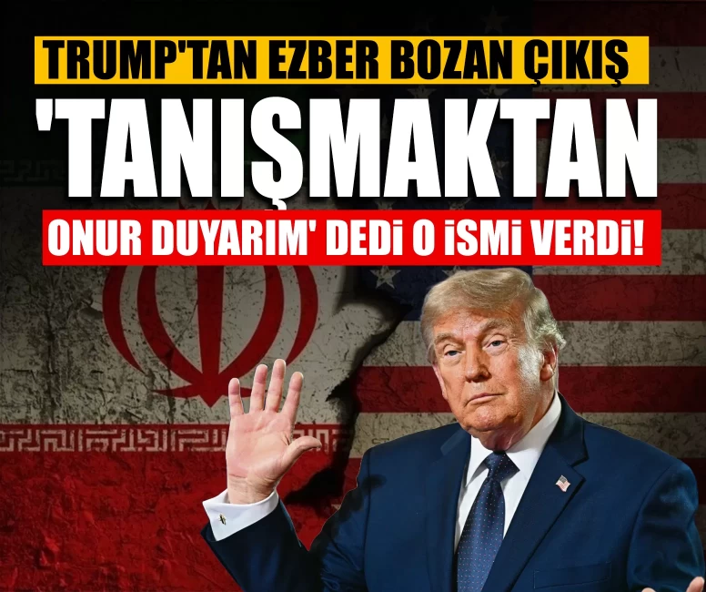 'Tanışmaktan onur duyarım' dedi o ismi verdi! Trump'tan ezber bozan çıkış