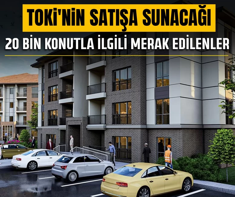 TOKİ’den 64 ilde dev konut satışı