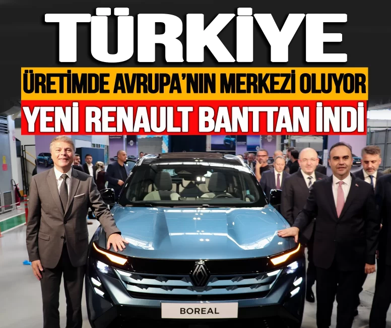 Bakan Kacır açıkladı: Türkiye üretimde Avrupa’nın merkezi oluyor