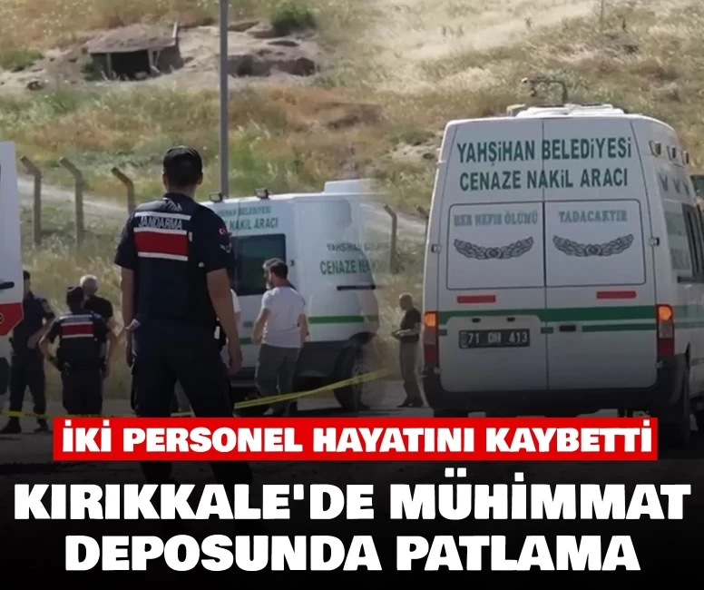 Kırıkkale'de korkutan patlama