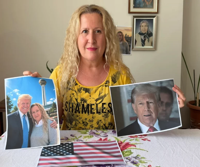 Nejla Özmen'den Trump'a çağrı: 'Babama yaprak sarması hazırladım'