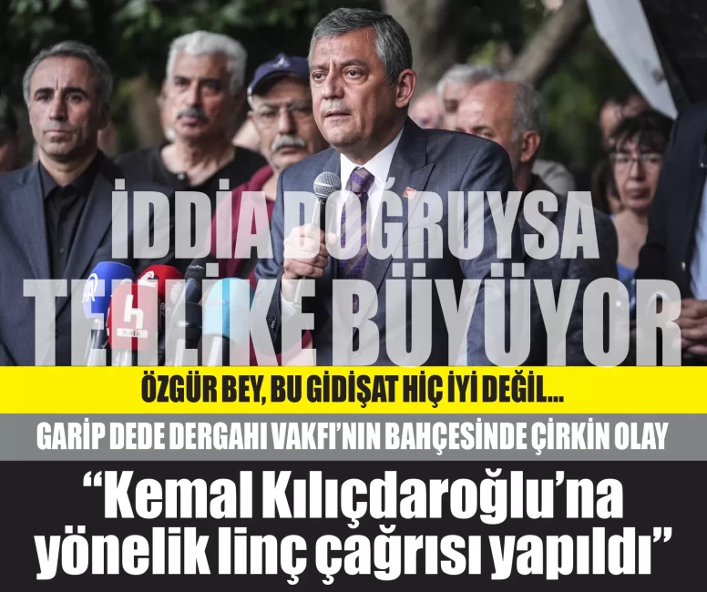 Özgür Özel tehlikeli sularda yüzüyor! "Kemal Kılıçdaroğlu'na yönelik linç çağrıları yapıldı" iddiası!