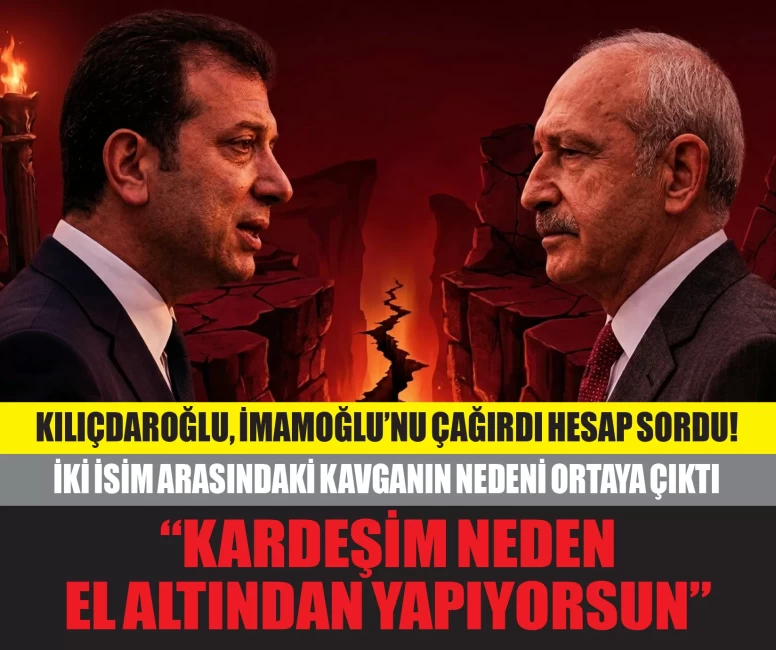 Kemal Kılıçdaroğlu'nun, Ekrem İmamoğlu'nu 'neden sildiği' ortaya çıktı: "KARDEŞİM NEDEN EL ALTINDAN YAPIYORSUN"