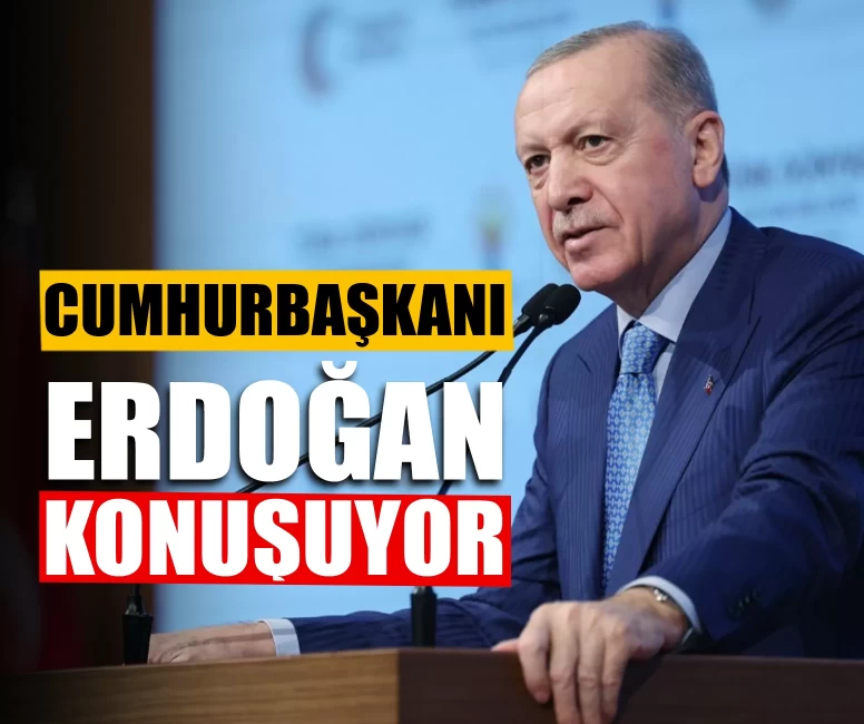 Cumhurbaşkanı Erdoğan, AK Parti Genişletilmiş İl Başkanları Toplantısı'nda konuşuyor