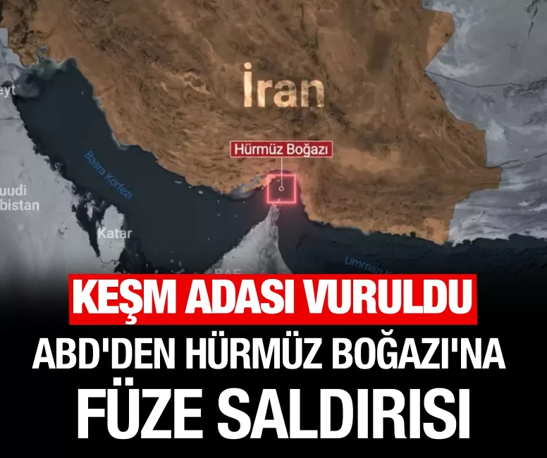 ABD'den Hürmüz Boğazı'na füze saldırısı