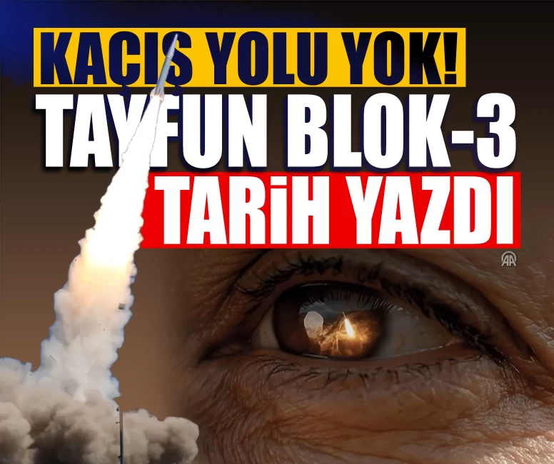 TAYFUN Blok-3 tarih yazdı! Hareketli deniz hedefini tam isabetle vurdu