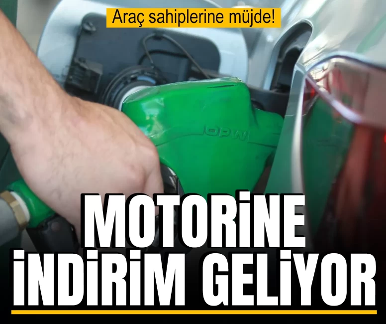 Motorine indirim geliyor: Tabela yeniden değişecek