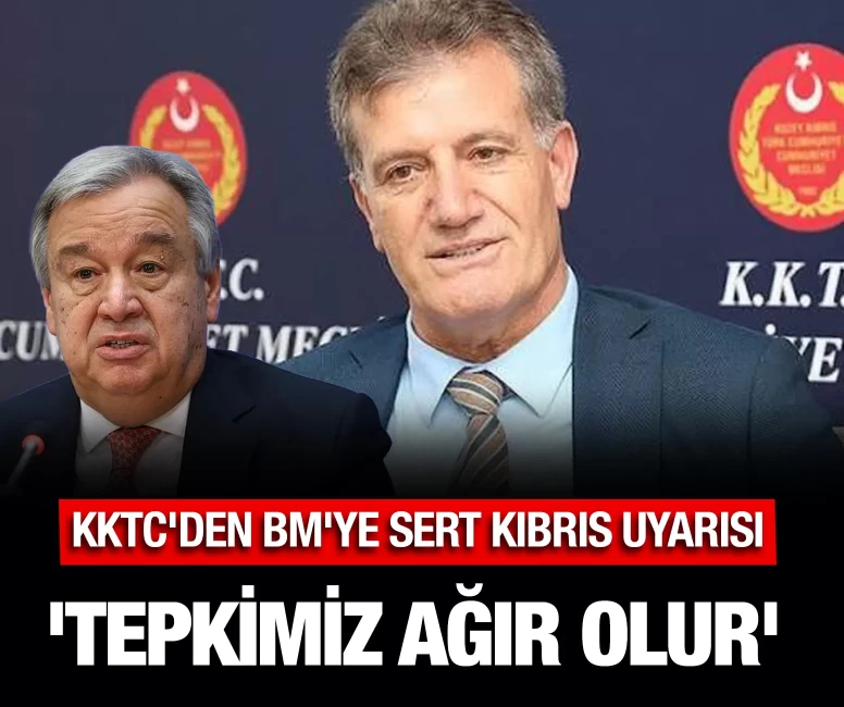 KKTC'den BM'ye sert Kıbrıs uyarısı