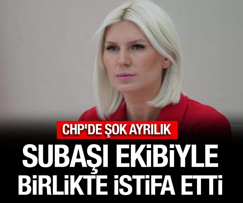 Subaşı ekibiyle birlikte istifa etti