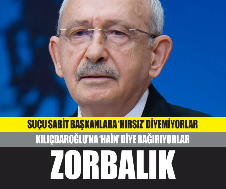Yolsuzluktan tutuklananlara hırsız diyemeyenler, Kemal Kılıçdaroğlu'na adliyede 'hain' diye bağırdı!